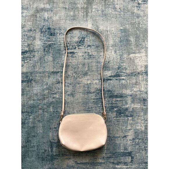 H&M Cream Faux Leather Crossbody Bag - Picture 2 of 8